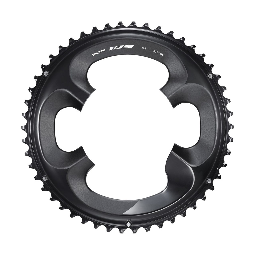 SHIMANO - 105 FC-R7000 - 50 Dientes Negro - 225357