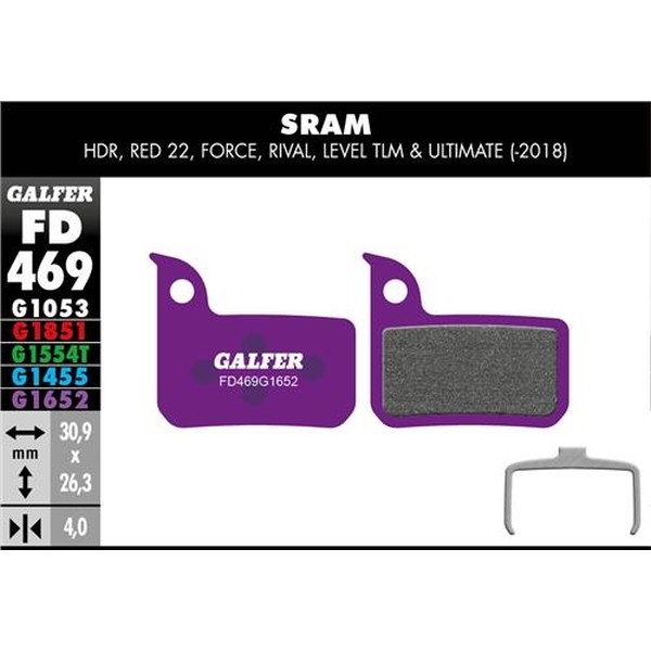 GALFER - E-Bike Sram Red 22/Level - 189421