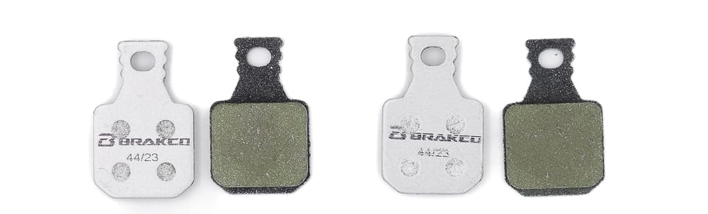 BRAKCO - Pastillas de freno BRAKCO Silent-mineral, MAGURA MT5, MT7 (4 pastillas) - BK6904S