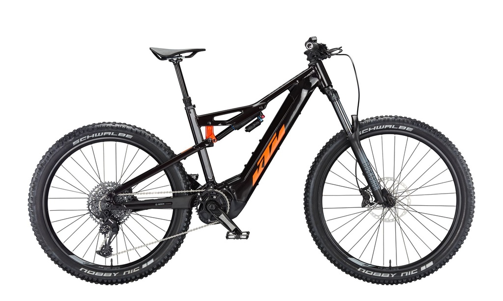 KTM - Macina Kapoho 7973 - flaming black (orange) SRAM SX 12 + BOSCH PT-CX7R4 Fully 43 - 227471