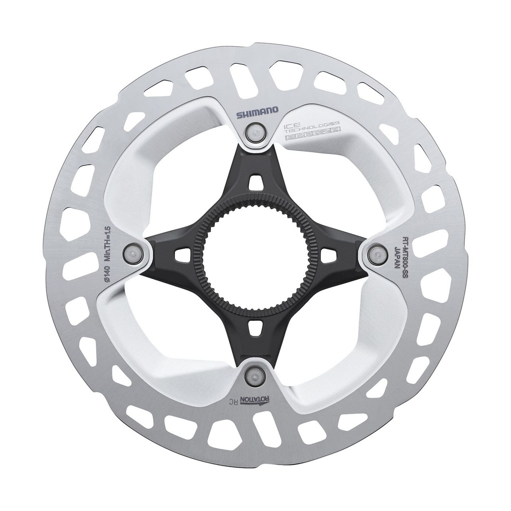 SHIMANO - XT RT-M800 140mm - Con anillo de cierre (dentado externo) - 224603