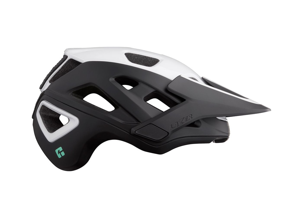 [002394] LAZER - Jackal KinetiCore - Matte White Black L - 221983