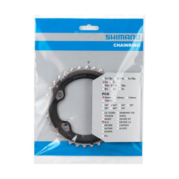 SHIMANO - SLX FC-M7000 - 34 Dientes (exterior doble plato) - 129319