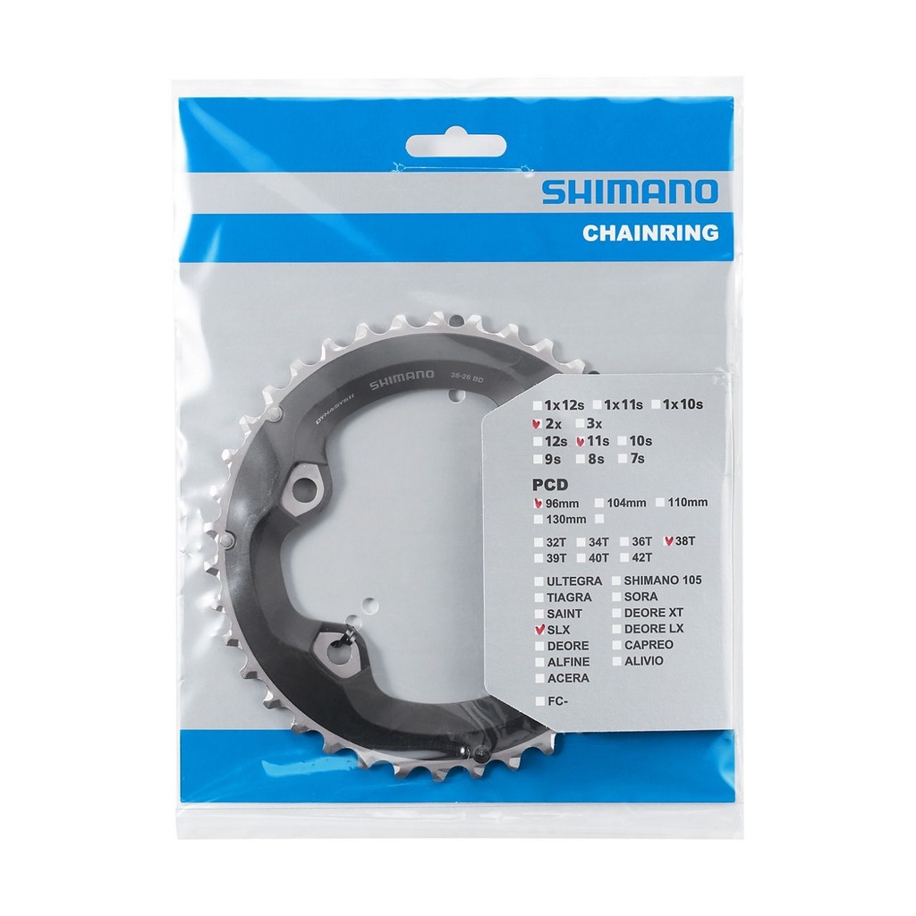 [002402] SHIMANO - SLX FC-M7000 - 38 Dientes (exterior doble plato) - 220664