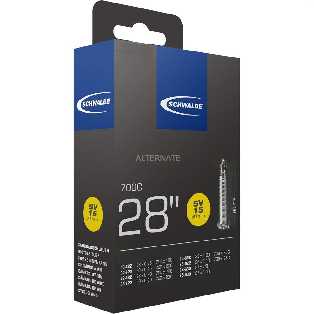 SCHWALBE - SV15 700 Presta 60 mm - por defecto - 191204