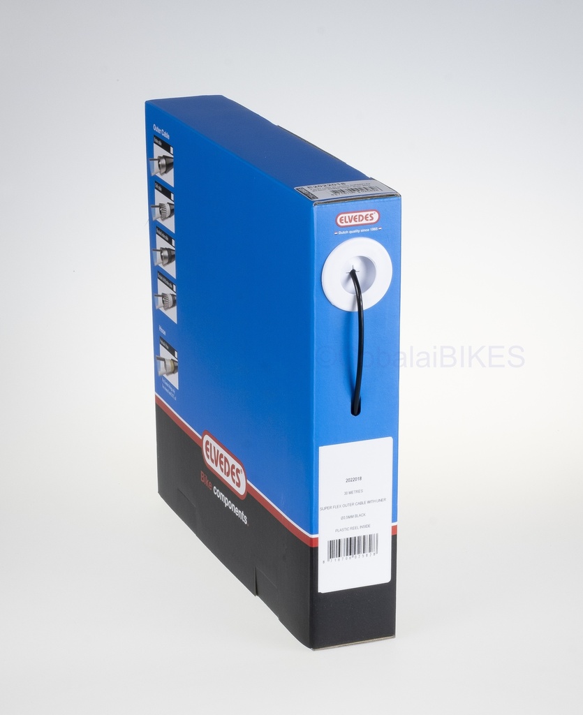 ELVEDES - Funda cable de cambio Ø4.2mm, Negro (Caja 30m)  * - E1120SP1