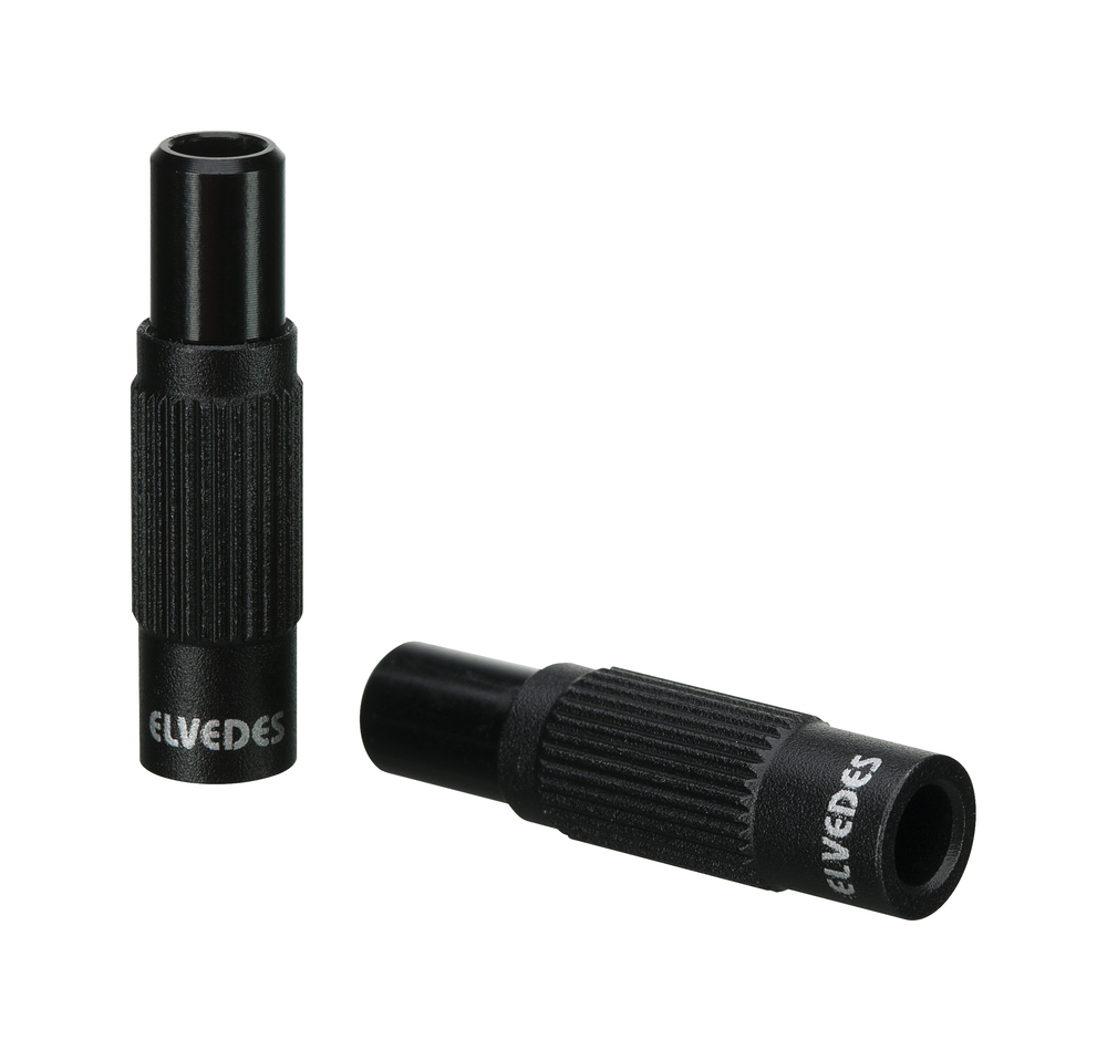 ELVEDES - Tensor funda Ø4.9 mm freno carretera, alumino, negro (Bote 15x) - ELV2014062
