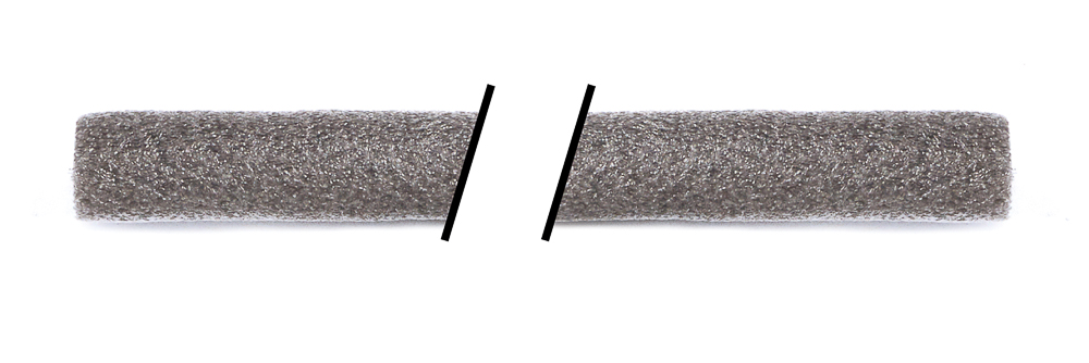 ELVEDES - Tubo de espuma FOAM antiruido (latiguillo,funda o cable) interior cuadro ø6/Ø11 mm L=750mm (10x) - E2018015