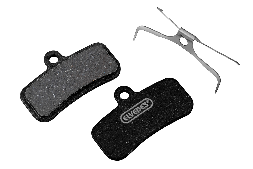 ELVEDES - Pastillas de freno Disco e-bike (Metallic Carbon, todas condiciones)  SHIMANO BR-M640/810/820/9120 ( - E6891MC