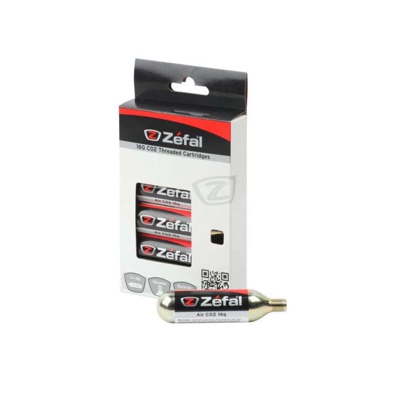 [000126] ZEFAL - 6 cartuchos de aire CO2 - 197531