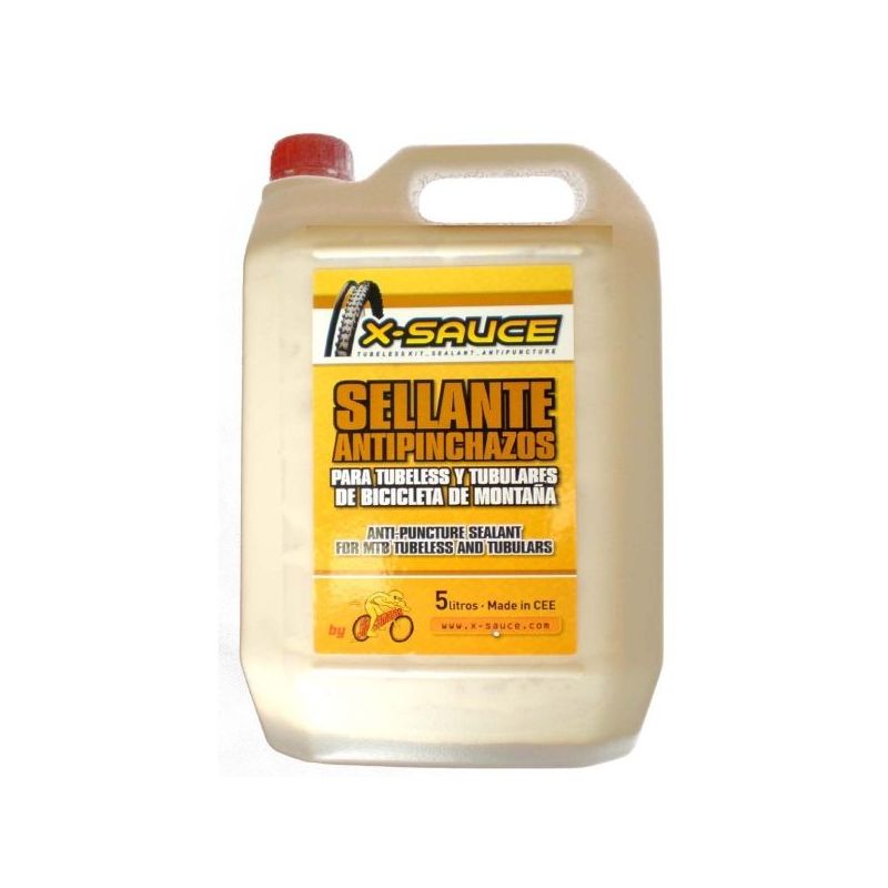 X-SAUCE - Antipinchazos para tubeless - 5 Litros - 116482