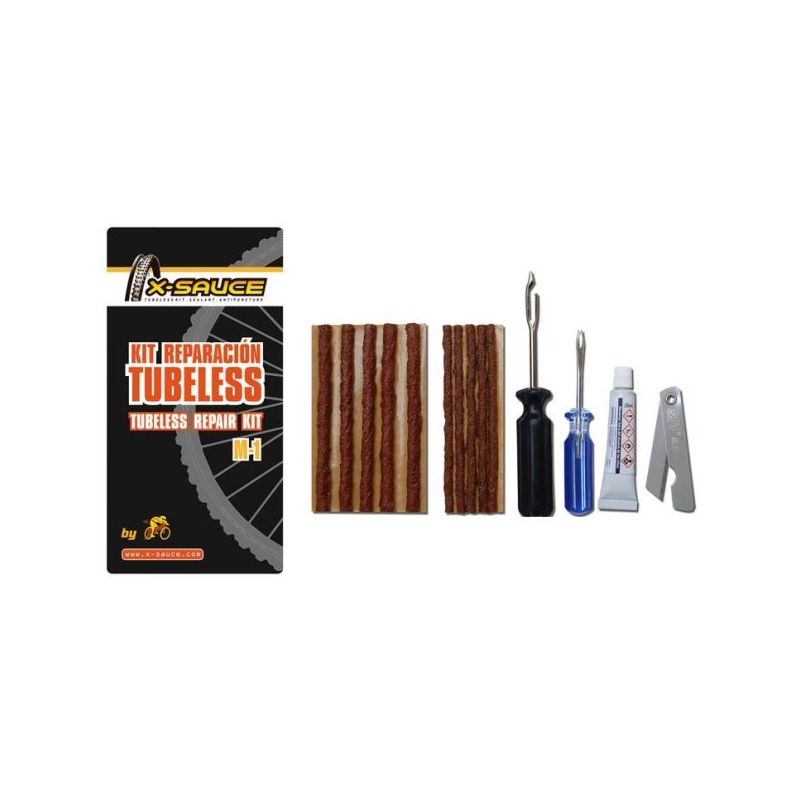 X-SAUCE - Kit Mechas Reparación Tubeless M-1 - 133388