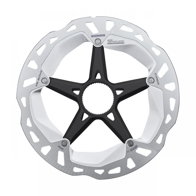 SHIMANO - XT RT-M800 180mm - Con anillo de cierre (dentado externo) - 221431