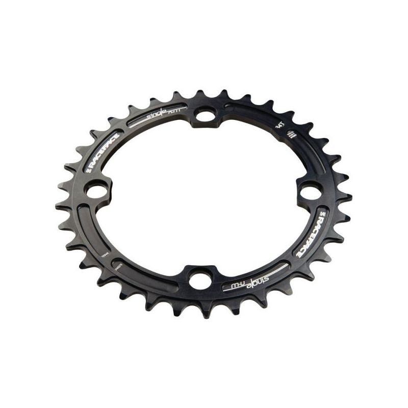 RACE FACE - BCD 104 Monoplato - 34D - Negro - 