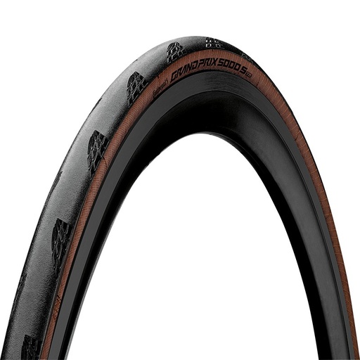 [002424] CONTINENTAL - Grand Prix 5000 S TR - 700x30 Negro/Marrón - 204359