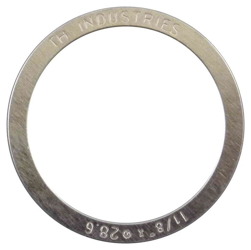[000501] AHOOH - Arandelas Espaciadoras AHOOH 2.5mm, Biela/pedalier BB90-BB92, Aluminio, (Bolsa 2x)
 - 187973